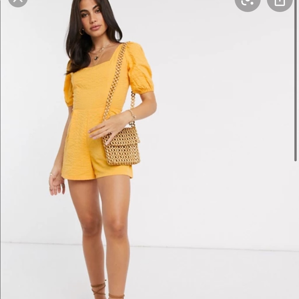 Asos Yellow Romper